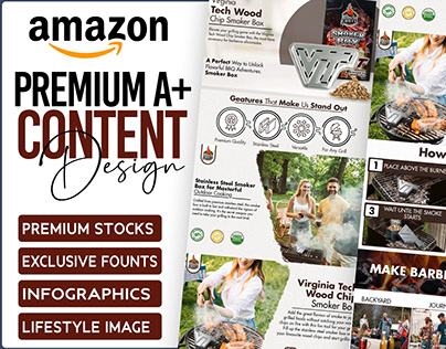 Project thumbnail - Amazon EBC / A+ Content Design | Listing image Design