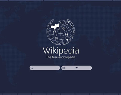 Wikipedia - Contrast and new interface study