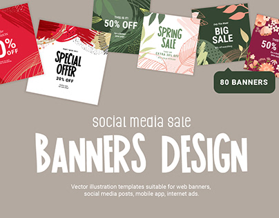 Social Media Sale Banners