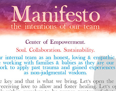 Centered Manifesto