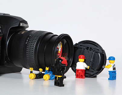 Lego photoshoot