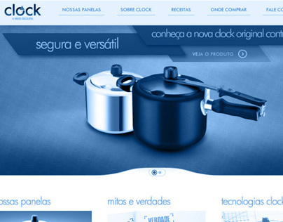 Clock Website // ARNO - Grupo SEB