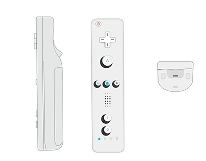 Wii Remote Illustration