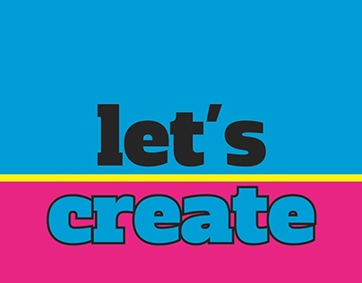 Logo agencia "Let's Create"