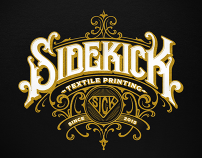 Sidekick - Custom lettering design