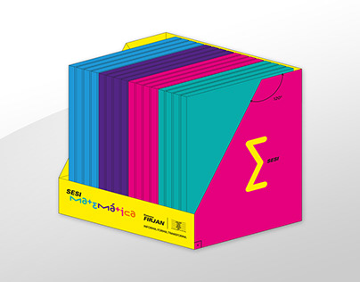 Box para coleção de livros SESI Matemática