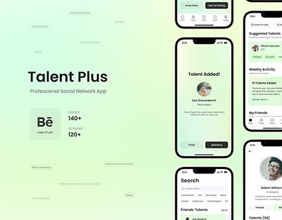 Social Network App - Talent Plus. Case Study