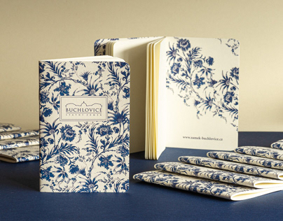 Pocket notebooks for Chateau Buchlovice