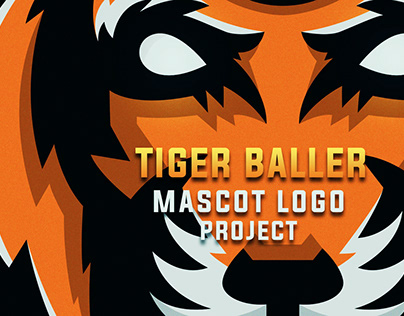 Tiger Baller Mascot/Esports Logo Project