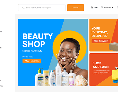 Jumia website redesign