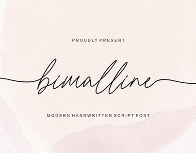 Bimalline - Free Font