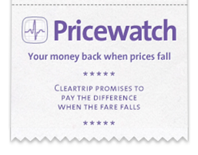 Cleartrip - Pricewatch