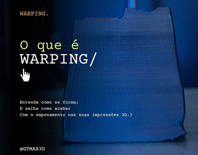 Warping - impressão 3D
