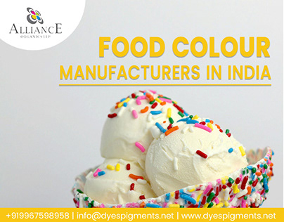 Food Colour Manufacturers in India