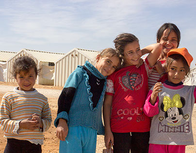 Syrian refugees - Azraq, Jordan