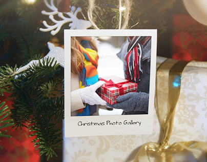 Christmas Photo Gallery After Effects Template