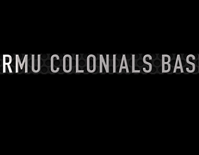 RMU Colonials Basketball Graphic