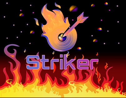 striker logo design