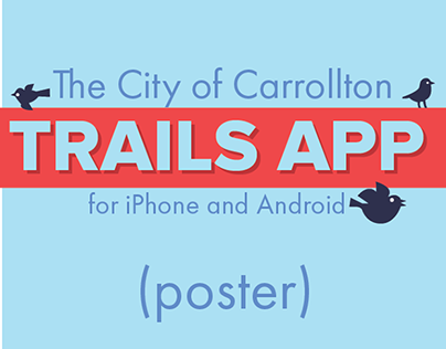 City of Carrollton Trails App Advertisement