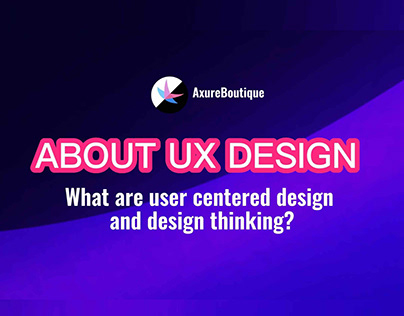 What is user centered design and design thinking?