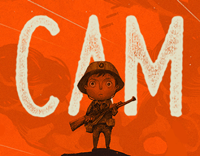 Cam the little soldier