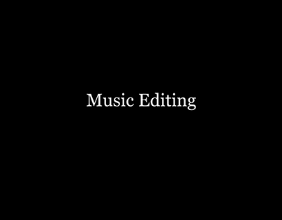 Music Editing