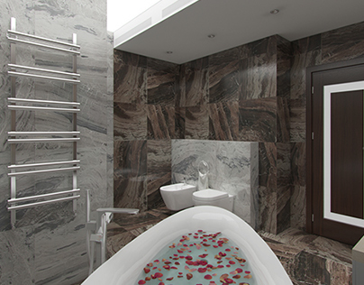 Bathroom interior design 