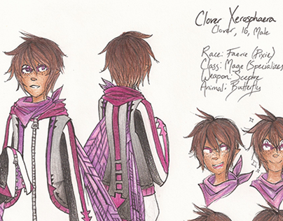 Clover Xerosphaera - Character Reference