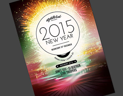 2015 New Year Flyer