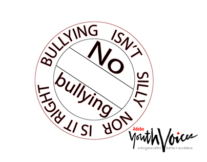 No Bullying button