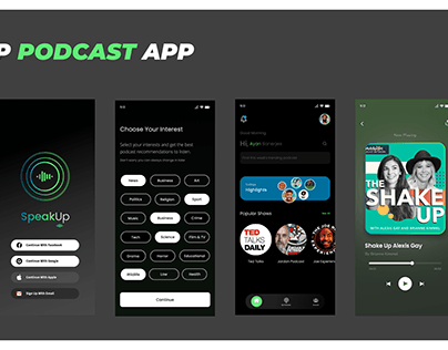 Speak Up Podcast App