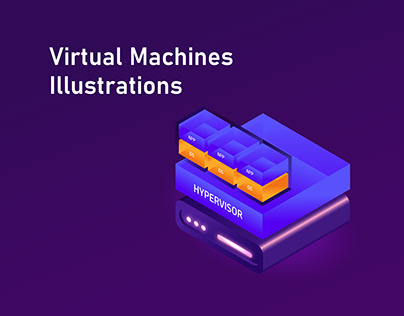Virtual Machines Illustrations