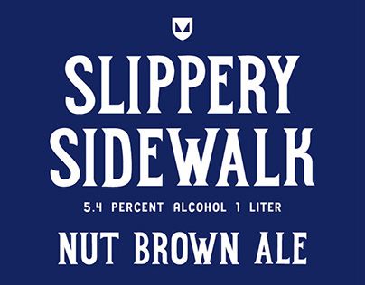 Slippery Sidewalk Nut Brown Ale