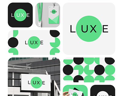 Фирменный стиль для UX/UI агентства LUXE