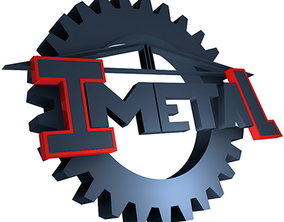 Tridimensionalización Logo Imetal