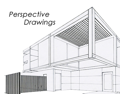 Perspective Drawings (traditional mediums)
