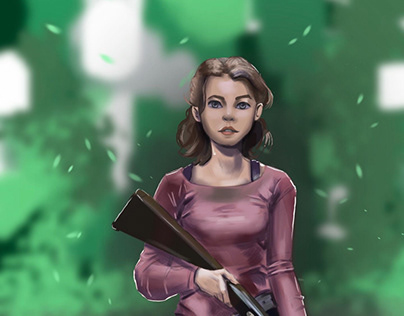 The Walking Dead / Maggie Greene / Character Drawing