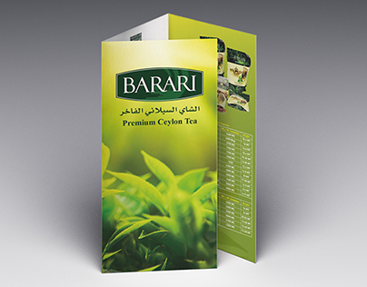 Barrari Tea Brochure