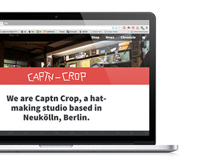 Captn Crop Website