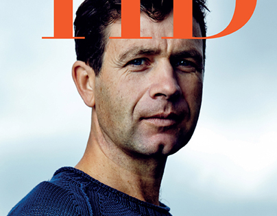 Ole Einar Bjørndalen cover for Tid magazine by Protid