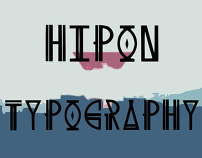 Typography "Hipon"