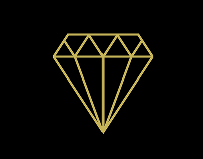 Gold Diamond Records Logo - Branding