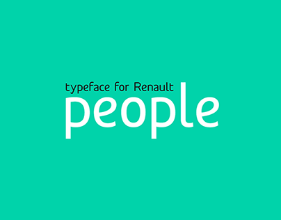 People typeface