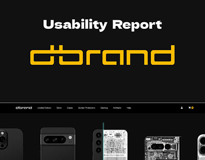 Usablity Test Report DBrand