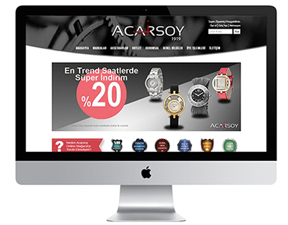 Acarsoy Saat E-ticaret Sitesi Yazılımı