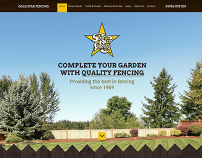 Garden Fencing - Web design