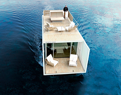 A floating house design idea