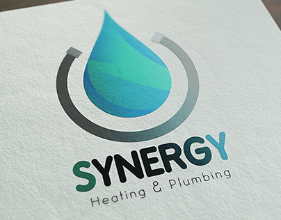 Synergy Heating and Plumbing Logo on Behance