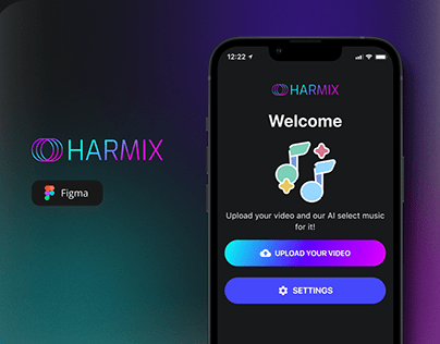Harmix - mobile app for music selection with AI