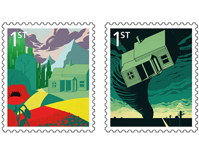 Wizard of Oz Stamp Set